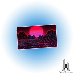 1UP Premium Playmat: Mountain